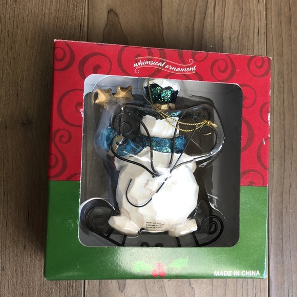 Costco Whimsical Snowman Ornament - Picture 3 of 4